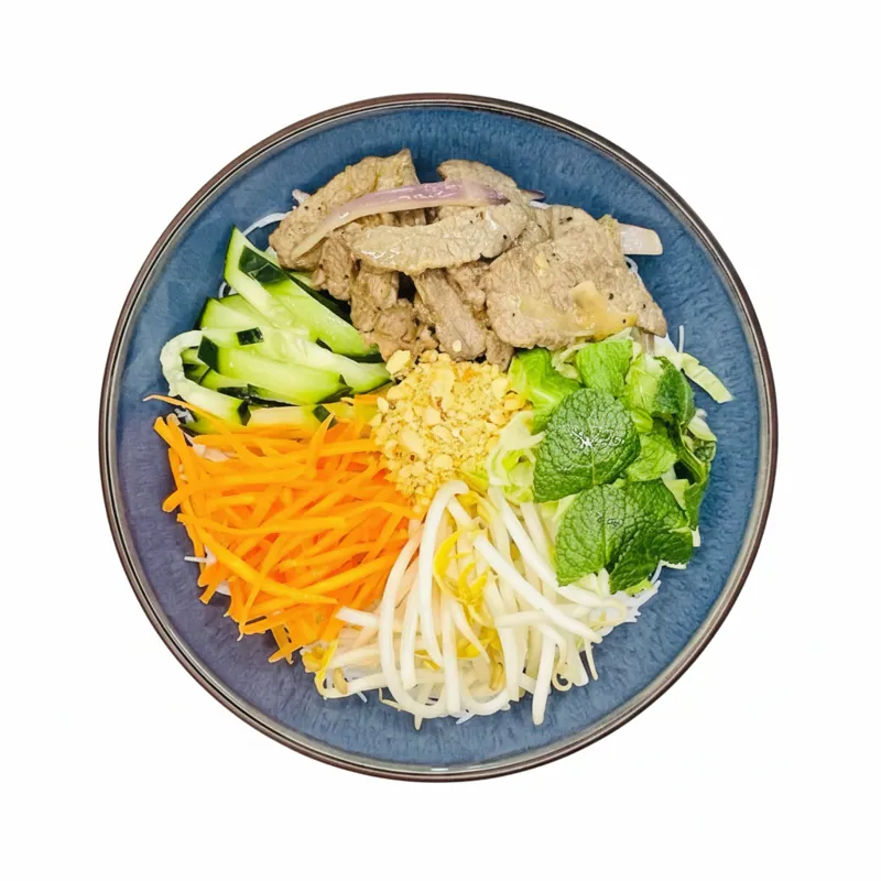 Vermicelles de riz au bœuf