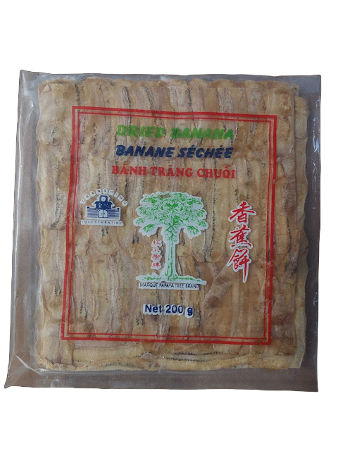Banane séchée – Danh Pham Cuisine