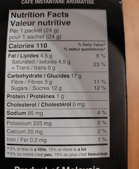 cafe_instantanne_pho_nutrition 480x580