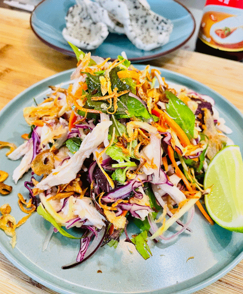 Salade au poulet vietnamienne – Danh Pham Cuisine