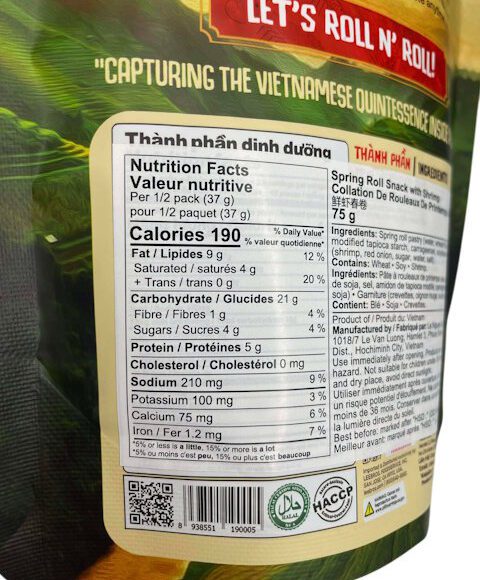 snack cha gio ingredient 1 480x580